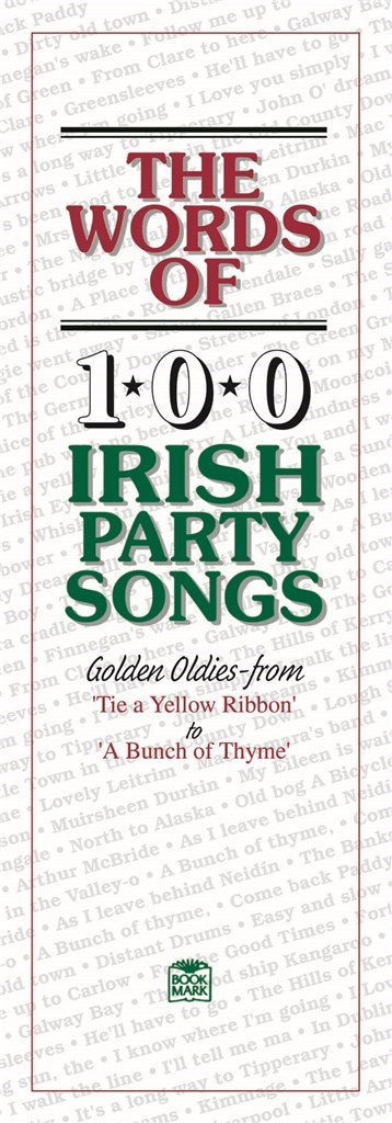 The Words Of 100 Irish Party Songs